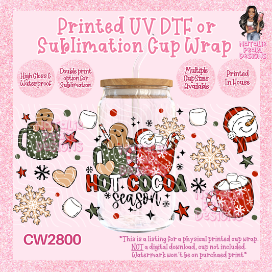 CW2800 UV DTF/SUB Cup Wraps