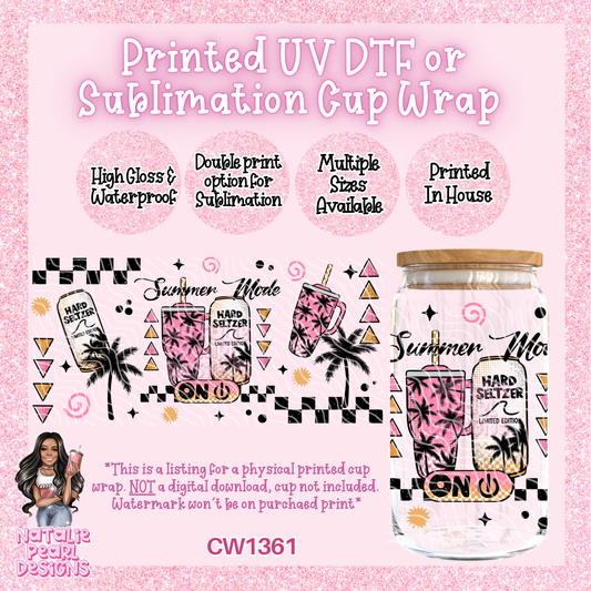 CW1361 UV DTF/SUB Cup Wrap