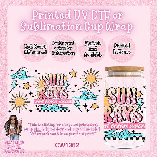 CW1362 UV DTF/SUB Cup Wrap