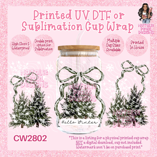 CW2802 UV DTF/SUB Cup Wraps