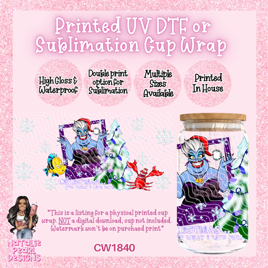 CW1840 UV DTF/SUB Cup Wraps