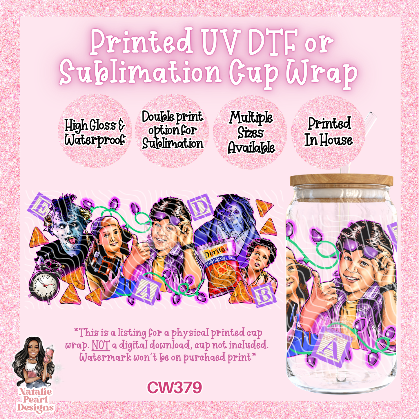 CW379 UV DTF/SUB Cup Wrap