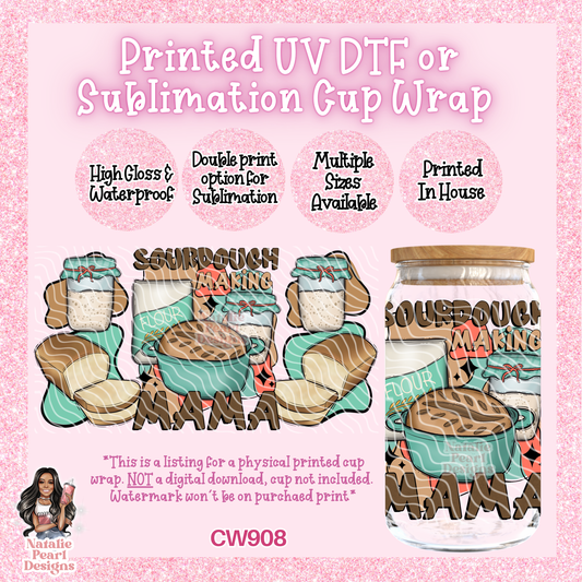 CW908 UV DTF/SUB Cup Wrap