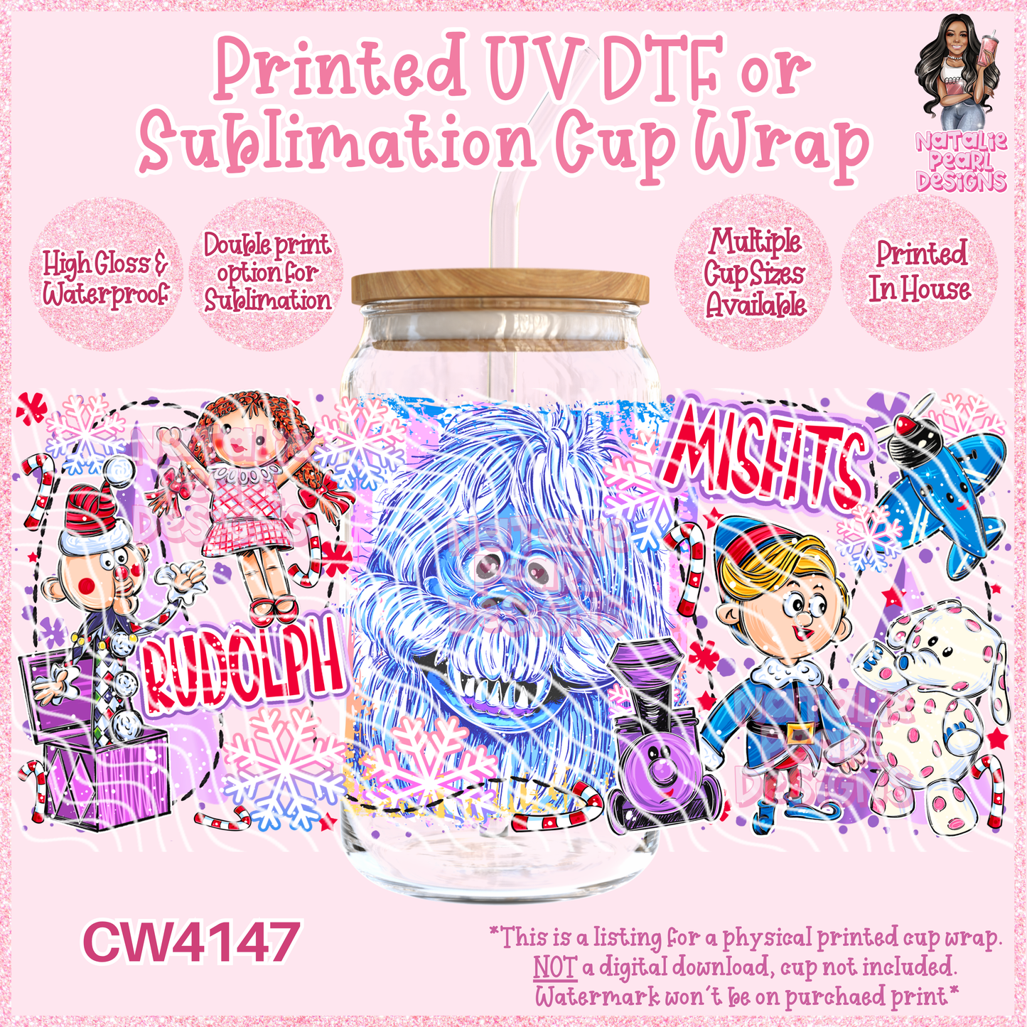 CW4147 UV DTF/SUB Cup Wraps