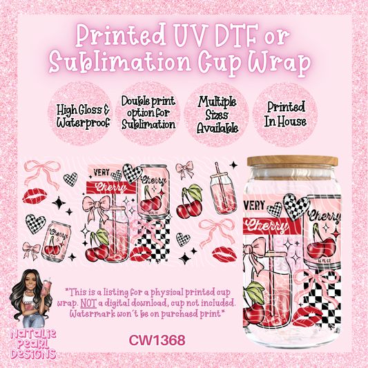 CW1368 UV DTF/SUB Cup Wrap