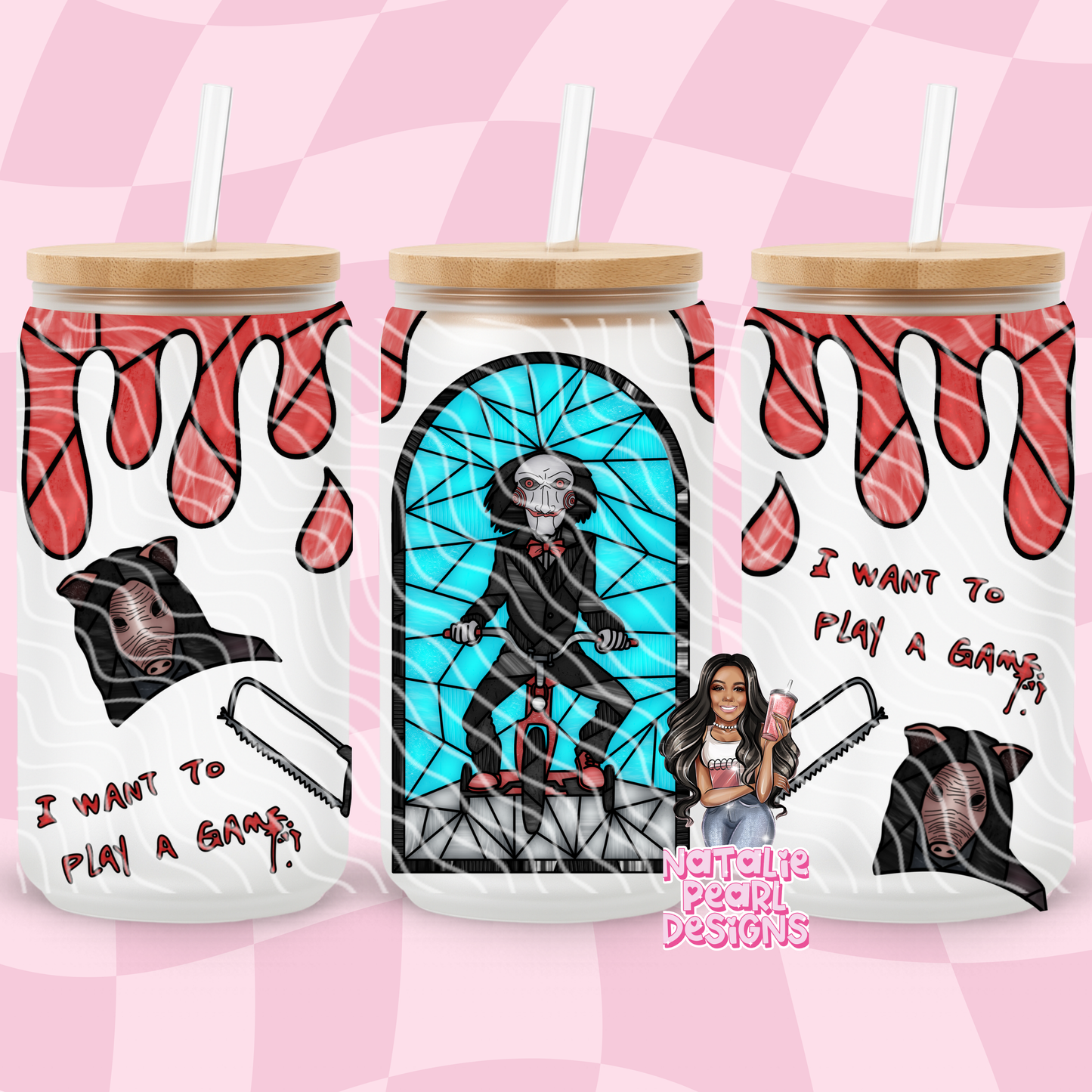Horror Glass Cans