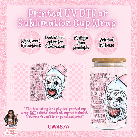 CW487A UV DTF/SUB Cup Wrap