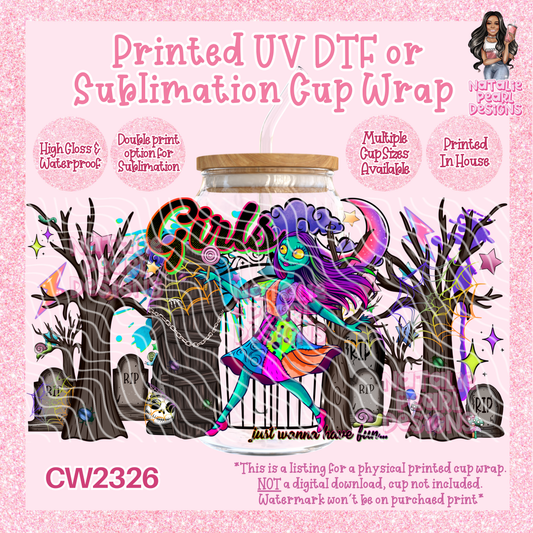 CW2326 UV DTF/SUB Cup Wraps