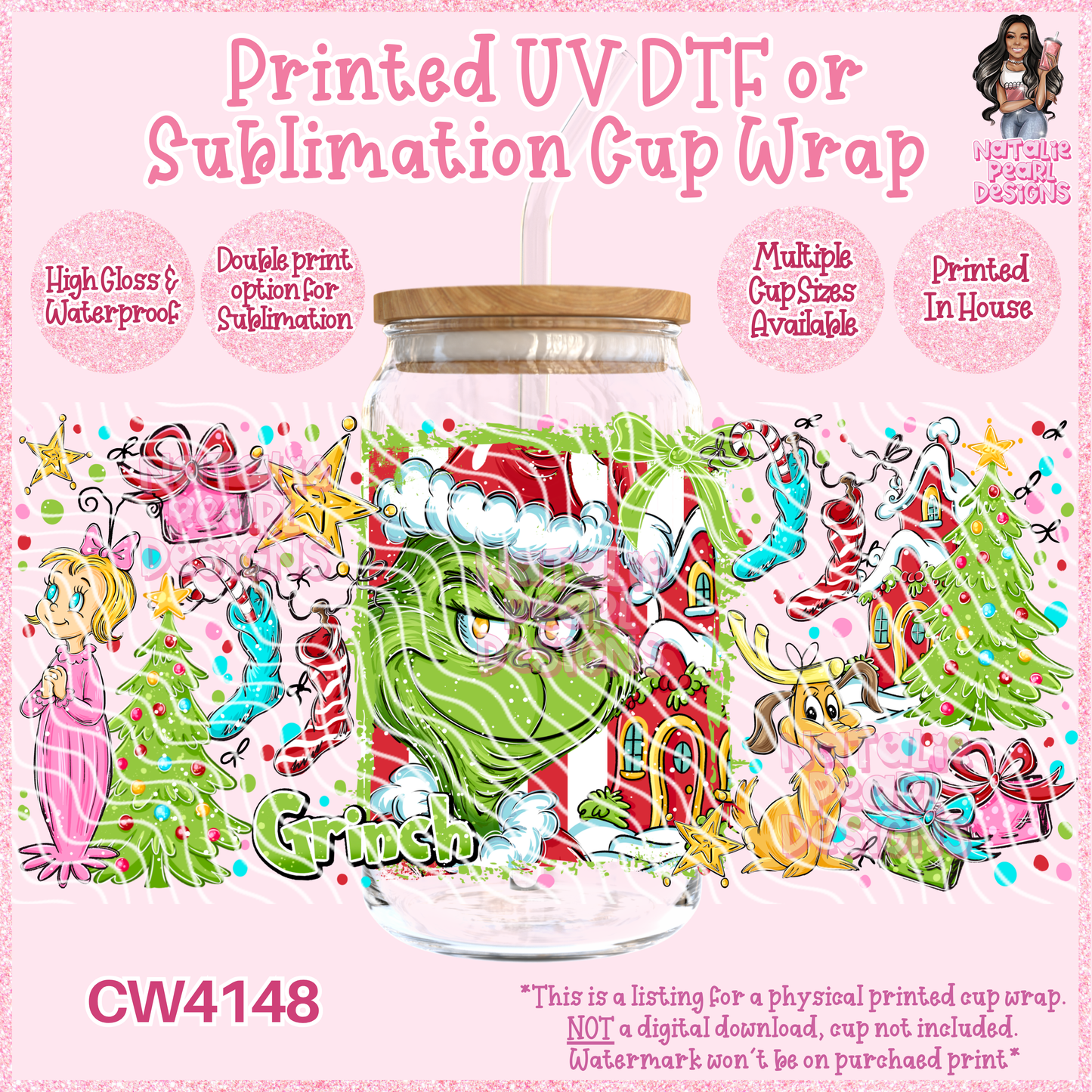 CW4148 UV DTF/SUB Cup Wraps