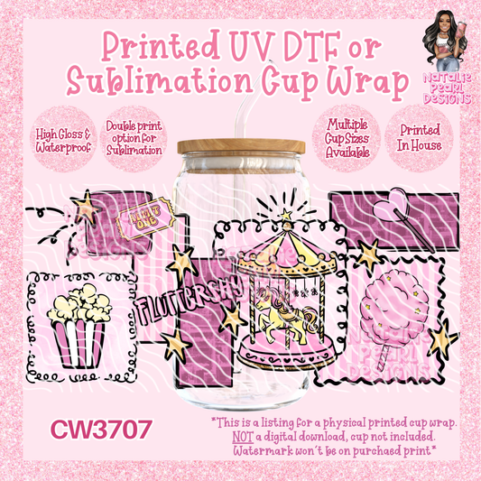 CW3707 UV DTF/SUB Cup Wraps