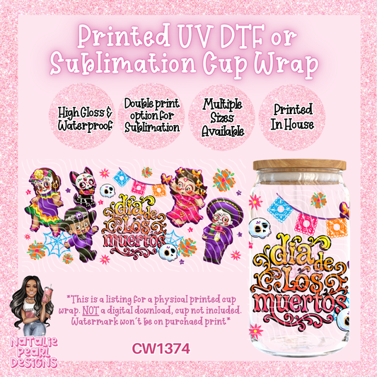 CW1374 UV DTF/SUB Cup Wrap