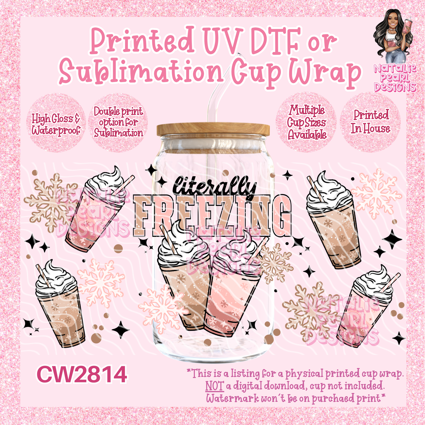 CW2814 UV DTF/SUB Cup Wraps