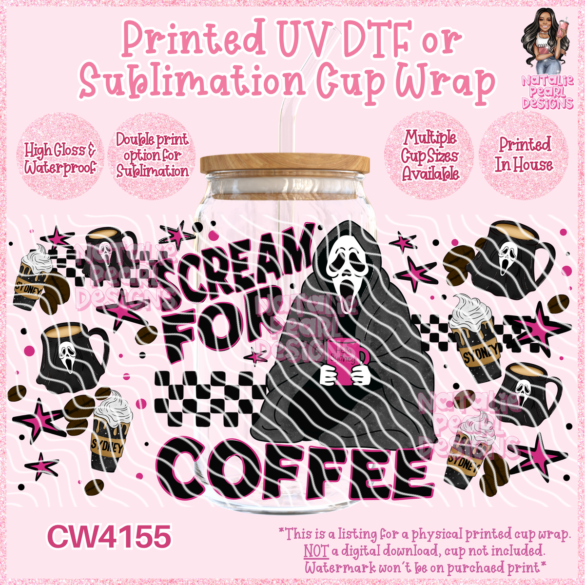 CW4155 UV DTF/SUB Cup Wraps