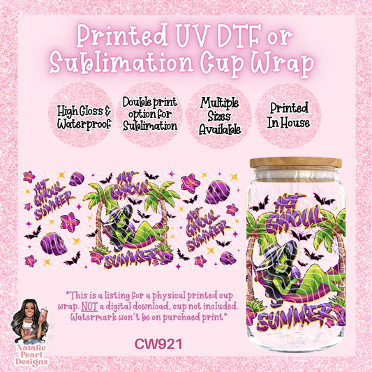 CW921 UV DTF/SUB Cup Wrap