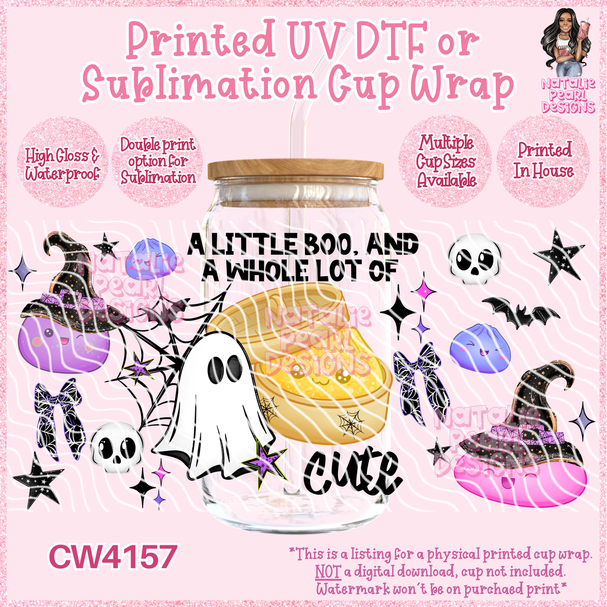 CW4157 UV DTF/SUB Cup Wraps