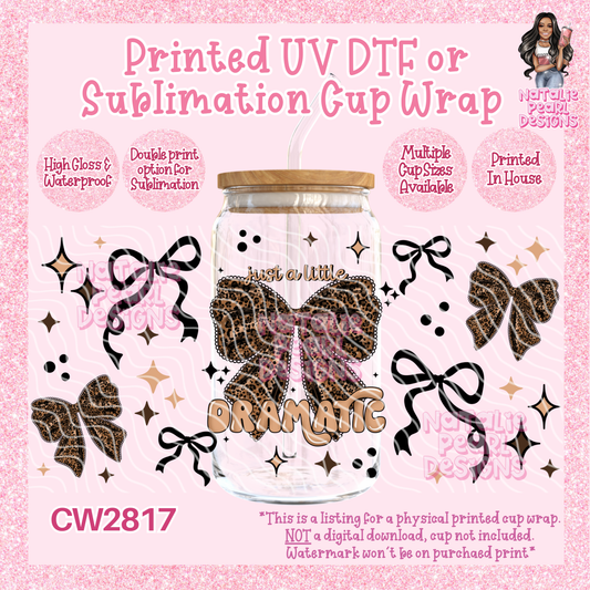 CW2817 UV DTF/SUB Cup Wraps