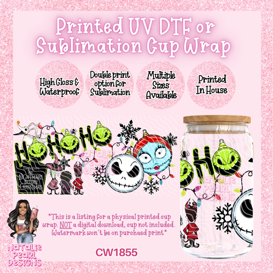 CW1855 UV DTF/SUB Cup Wraps