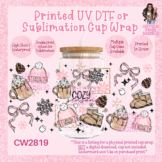 CW2819 UV DTF/SUB Cup Wraps