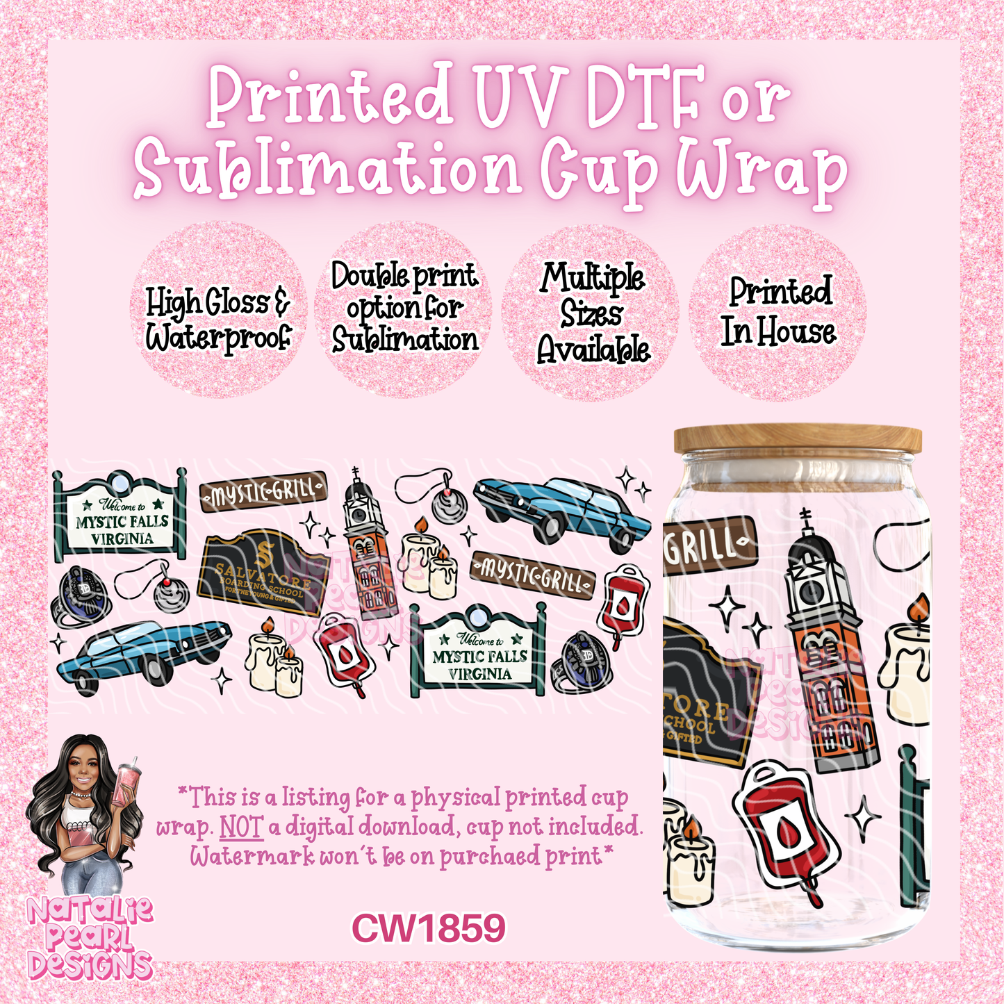 CW1859 UV DTF/SUB Cup Wraps
