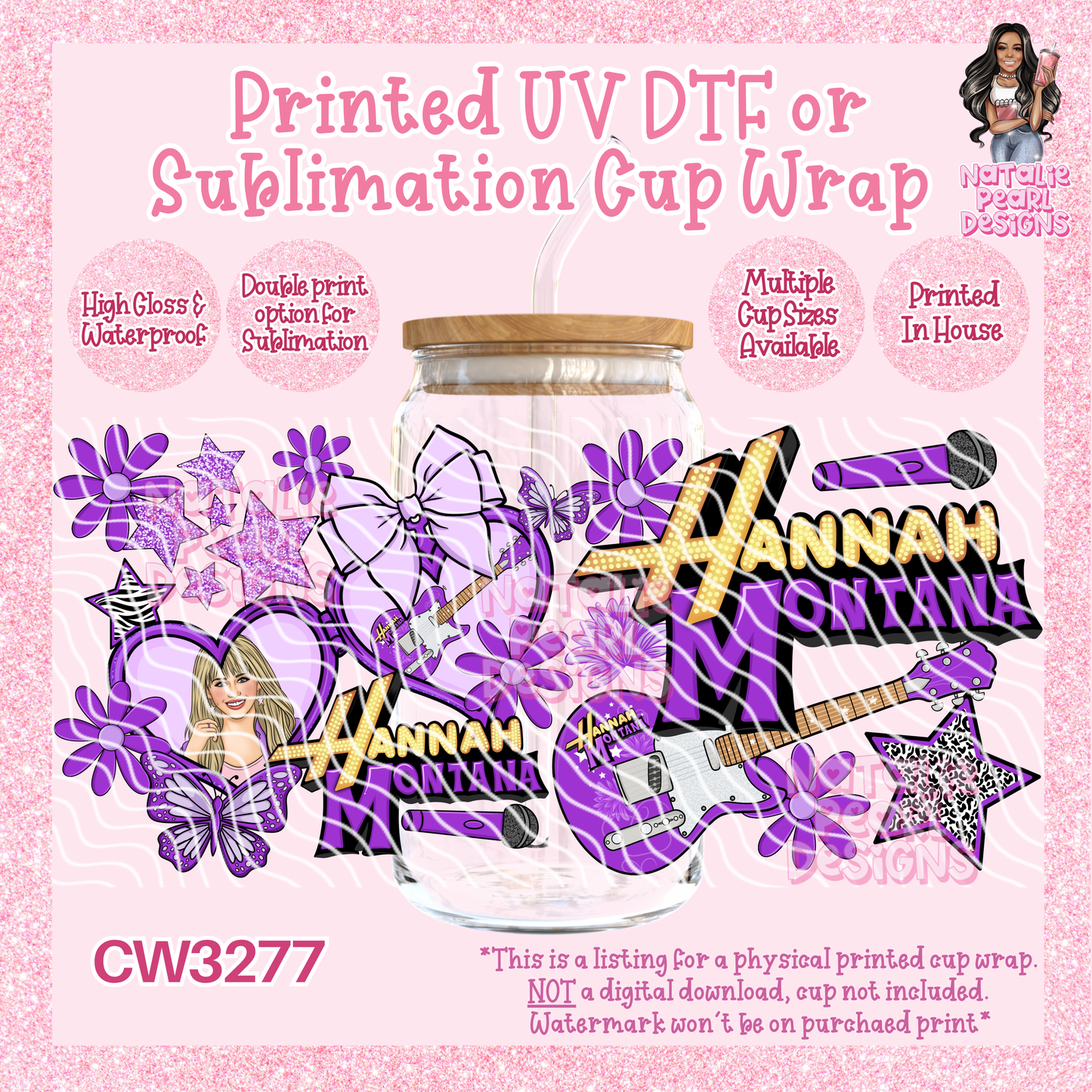 CW3277 UV DTF/SUB Cup Wraps