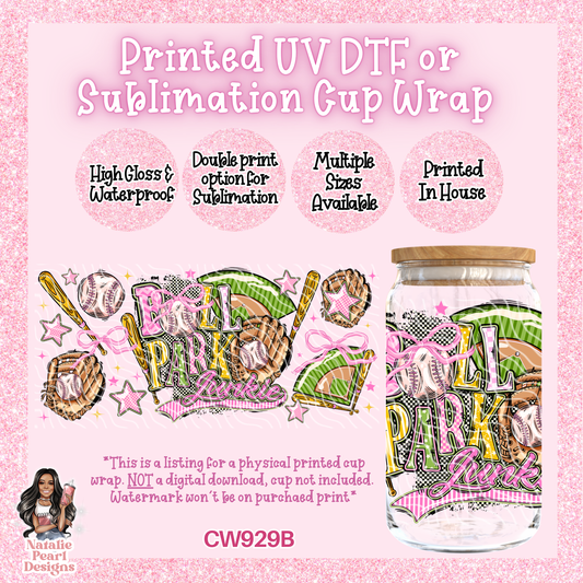 CW929B UV DTF/SUB Cup Wrap