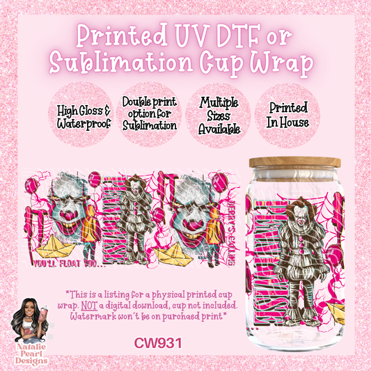 CW931 UV DTF/SUB Cup Wrap