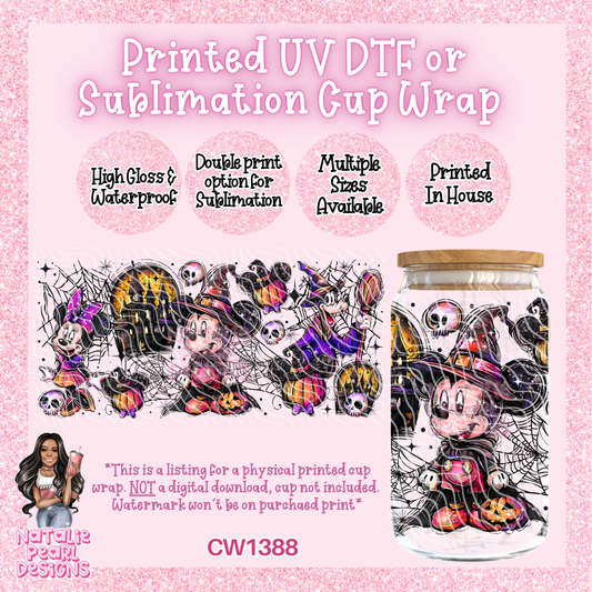 CW1388 UV DTF/SUB Cup Wrap