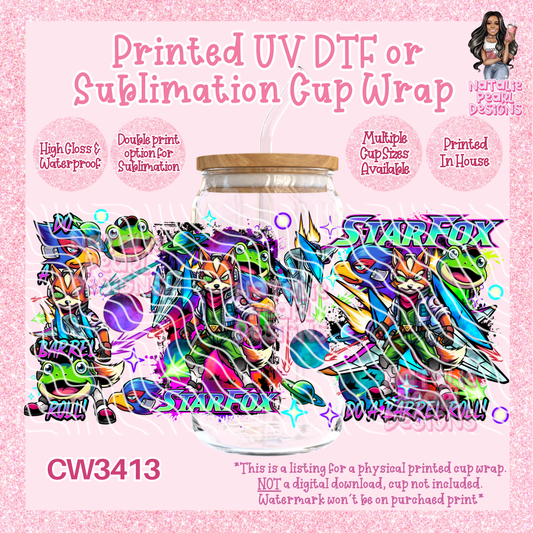 CW3413 UV DTF/SUB Cup Wraps