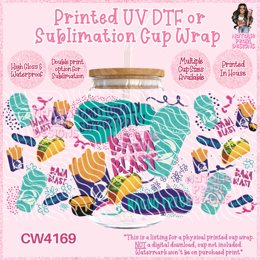 CW4169 UV DTF/SUB Cup Wraps