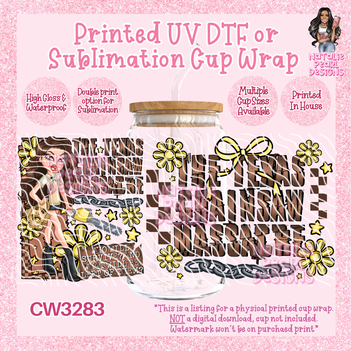CW3283 UV DTF/SUB Cup Wraps