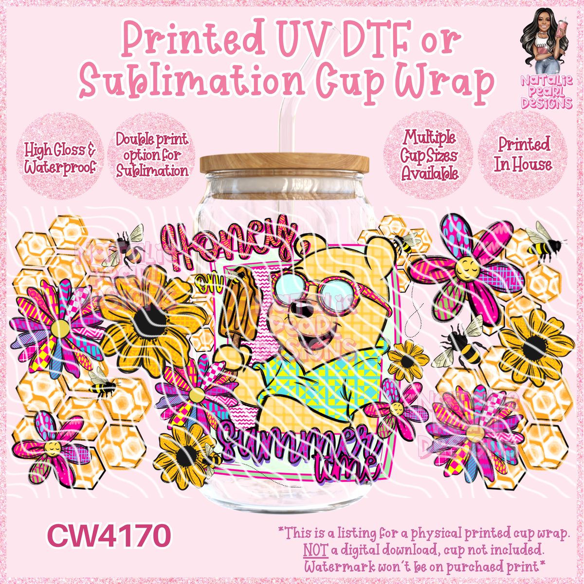 CW4170 UV DTF/SUB Cup Wraps