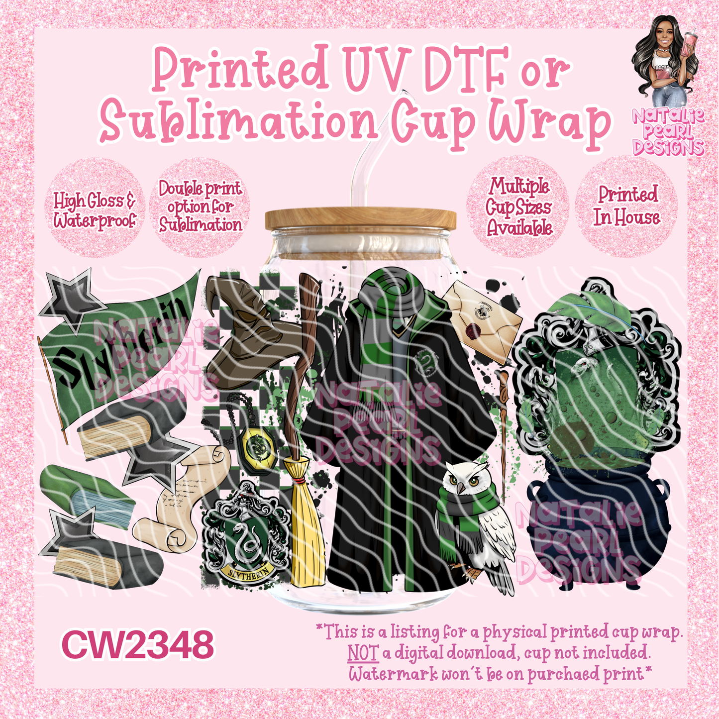 CW2348 UV DTF/SUB Cup Wraps