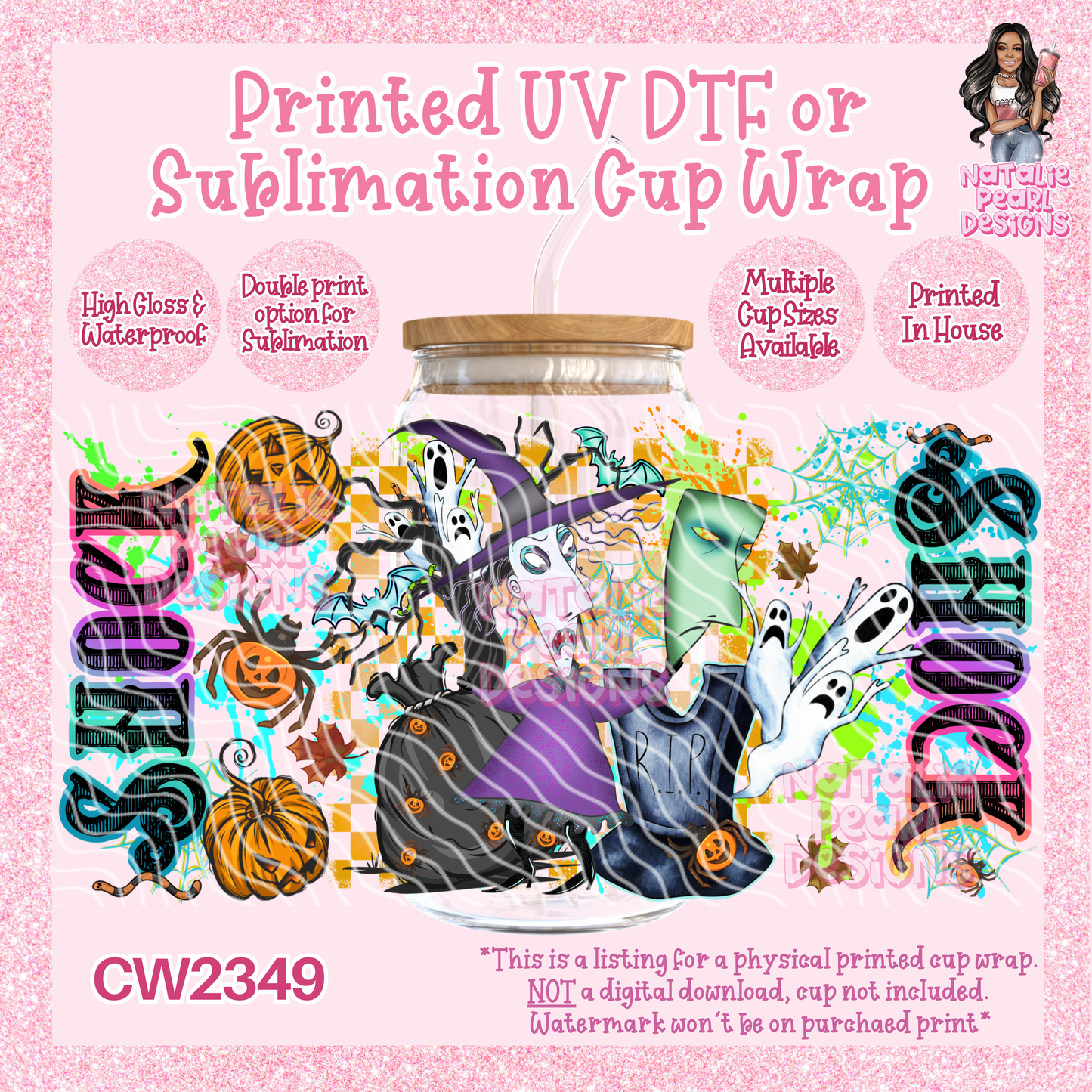 CW2349 UV DTF/SUB Cup Wraps