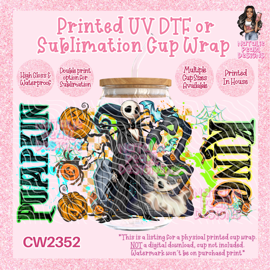 CW2352 UV DTF/SUB Cup Wraps