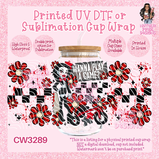 CW3289 UV DTF/SUB Cup Wraps