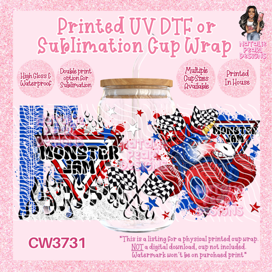 CW3731 UV DTF/SUB Cup Wraps
