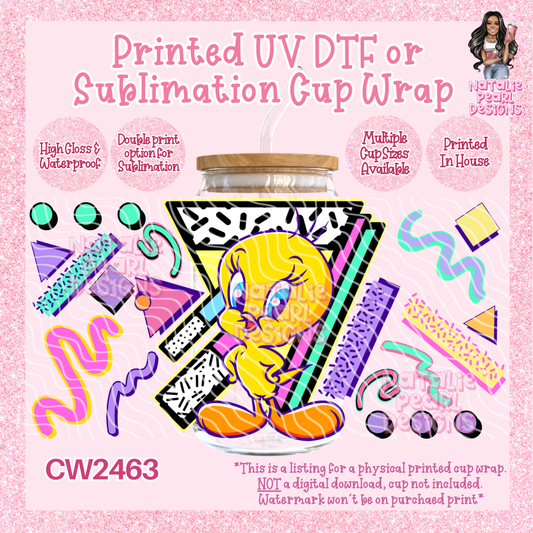 CW2463 UV DTF/SUB Cup Wraps