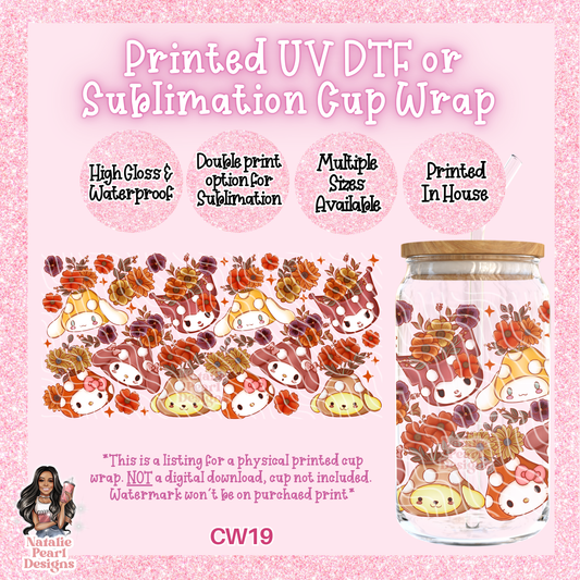 CW19 UV DTF/SUB Cup Wrap