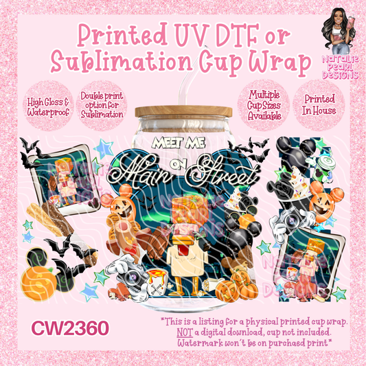 CW2360 UV DTF/SUB Cup Wraps