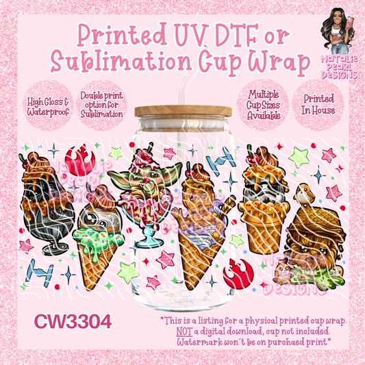 CW3304 UV DTF/SUB Cup Wraps