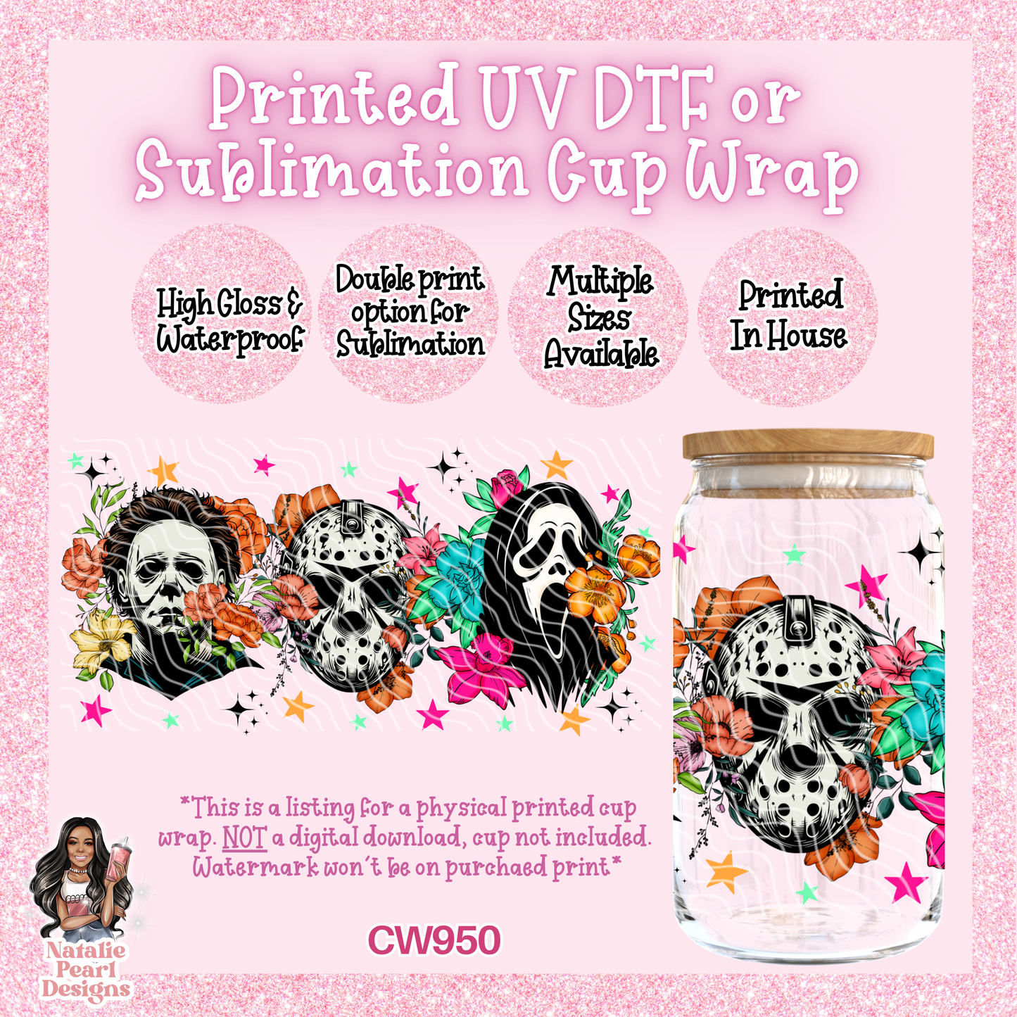 CW950 UV DTF/SUB Cup Wrap