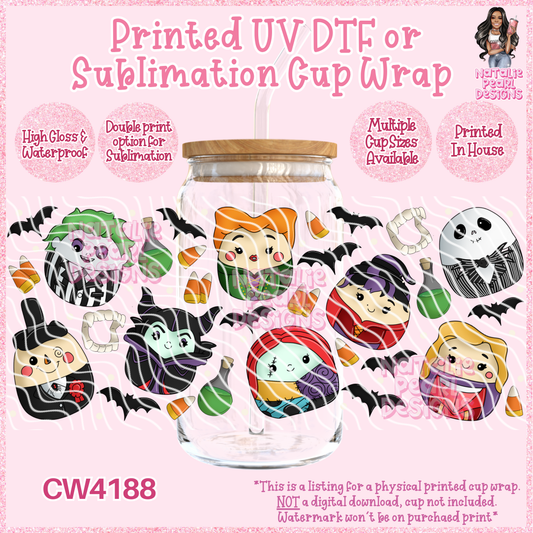 CW4188 UV DTF/SUB Cup Wraps