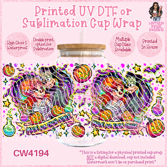 CW4194 UV DTF/SUB Cup Wraps