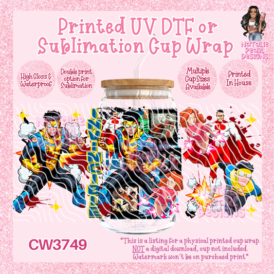 CW3749 UV DTF/SUB Cup Wraps