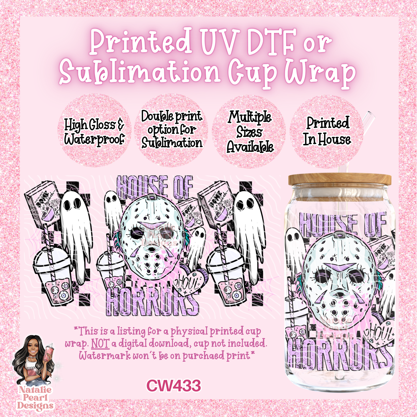 CW433 UV DTF/SUB Cup Wrap