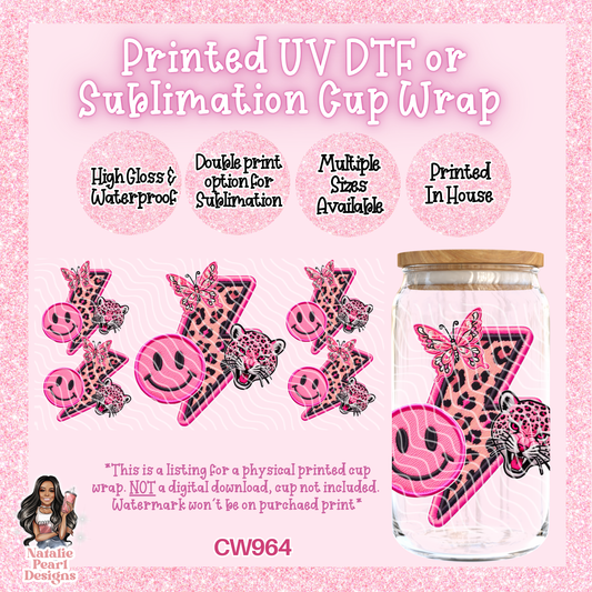 CW964 UV DTF/SUB Cup Wrap
