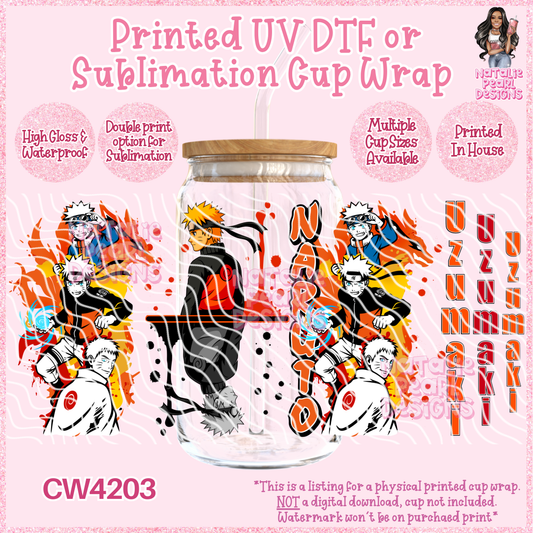 CW4203 UV DTF/SUB Cup Wraps