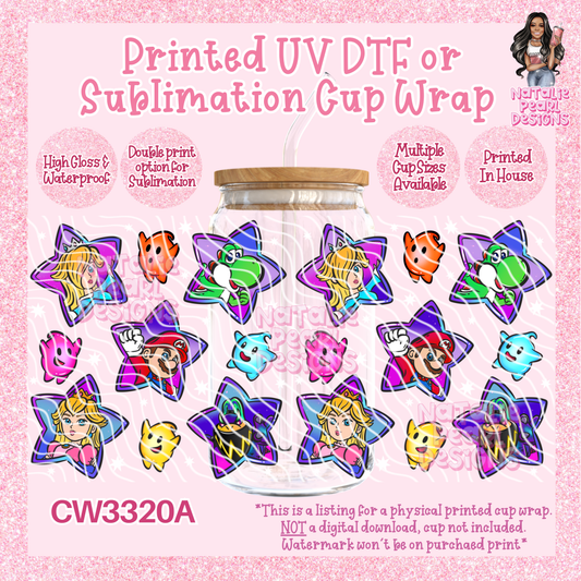 CW3320A UV DTF/SUB Cup Wraps