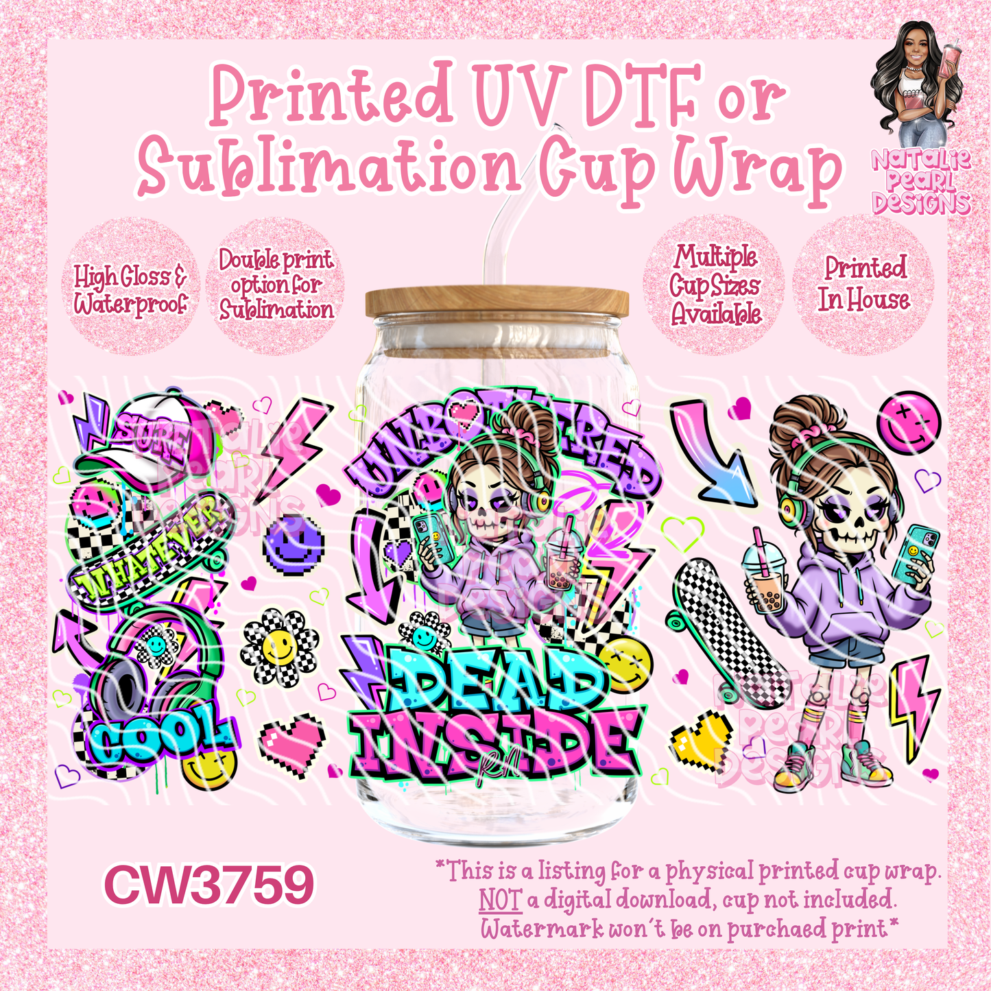 CW3759 UV DTF/SUB Cup Wraps