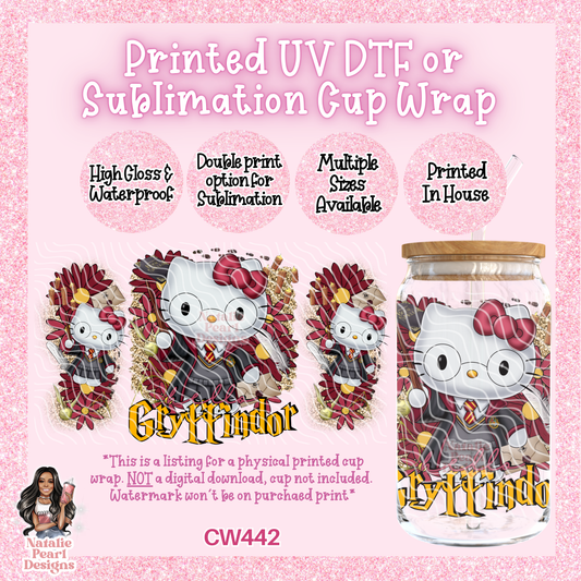 CW442 UV DTF/SUB Cup Wrap
